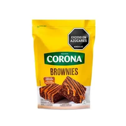 Mezcla lista para Brownies Corona x 350g