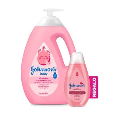 Shampoo Johnson's para cabello oscuro x 1L