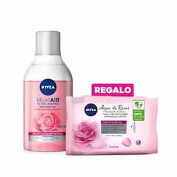 Agua Micelar Facial Nivea Rosas x 400ml-0