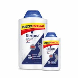 Talco Rexona Efficient Original x 300g + 85g-0