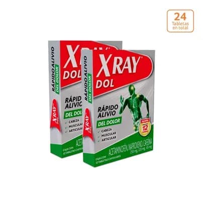 X Ray Dol x 24 Tabletas