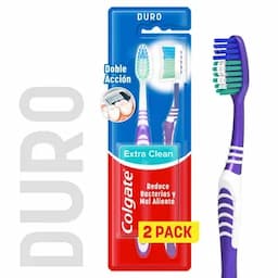 Cepillo Dental Colgate Extra Clean x 2 unds-0