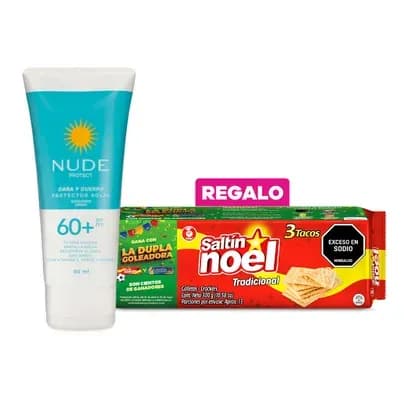 Protector Solar Nude para cara y cuerpo SPF60 x 90ml