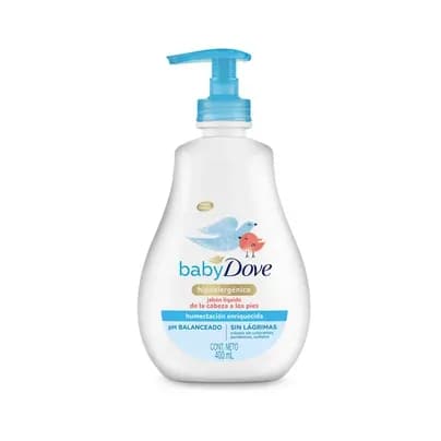 Jabón Líquido Dove Baby Humectación Enriquecida x 400ml 
