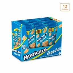 La Especial Maní con sal Manicero x 12 unds x 21.3g c/u-0