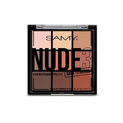 Paleta De Sombras Samy Back To Basics Nude x 9 Tonos- ultimas unds