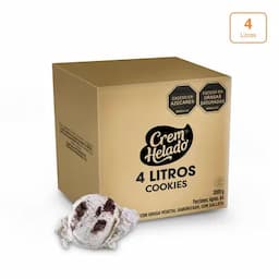 4 Litros Cremhelado Cookies & Cream-0