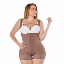 Fájate Faja alta compresión con corrector de postura cocoa XL-0