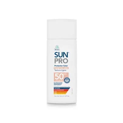 Protector solar Sunpro Facial Color SPF 50 x 50 ml 