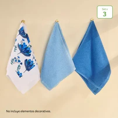 Set x 3 Limpiones Tulipanes