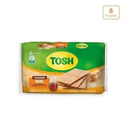 Galletas Tosh Miel x 162g x 6 Paquetes x 3 unds c/u-0