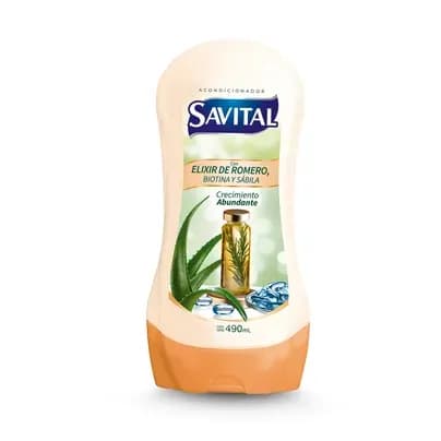 Acondicionador Savital Elixir de Romero x490ml