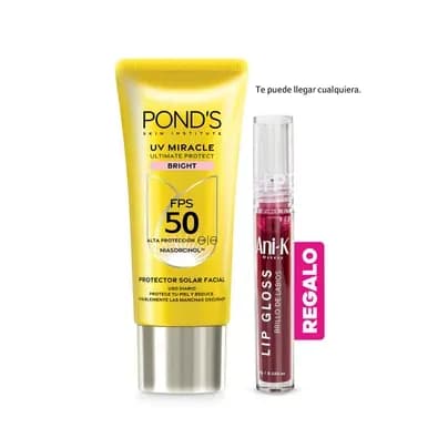 Protector Solar Facial Ponds Bright Fps 50 x 40g