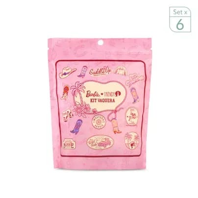 Kit Barbie Vaquera Trendy x 6 Unds