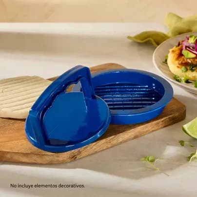 Molde Azul Para Arepas Y Hamburguesas
