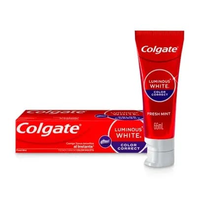 Crema Dental Colgate Luminous White Color Correct x 66ml
