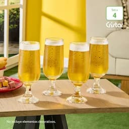 Set x 4 Vasos Cerveceros Cristar-0