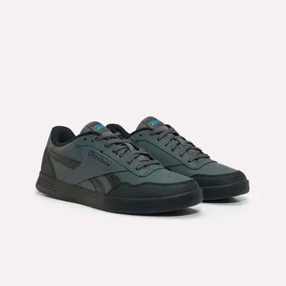 Reebok Tenis court advance masculino negro gris 5,5