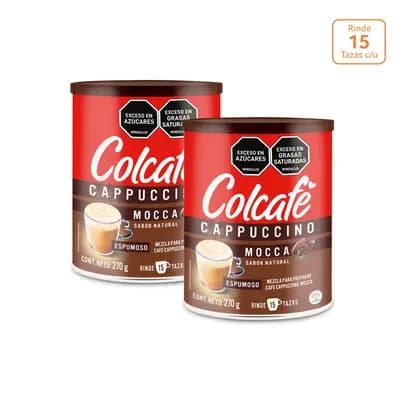 Colcafé Cappuccino Mocca lata x 270g c/u
