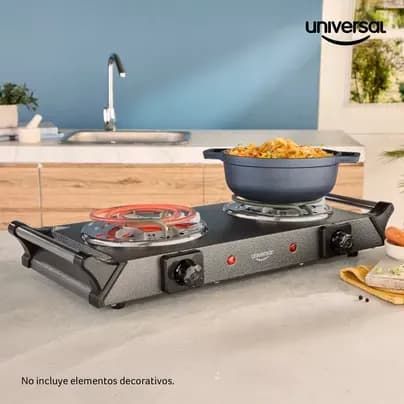 Hornilla Eléctrica Universal x 2 Puestos 