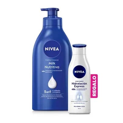 Crema Corporal Nivea Nutritiva x1L