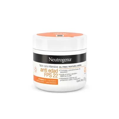 Crema Facial de día antiseñales Neutrogena FPS22 x 100g