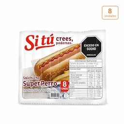 Salchicha Súper Perro Caliente x 640g-0