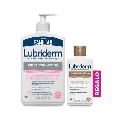 Crema Corporal Lubriderm Prevención UV30 x 750ml