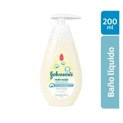 Baño líquido Johnson's® Recién Nacido x 200ml
