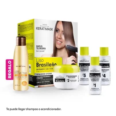 Kit Liso Brasileño Be Natural