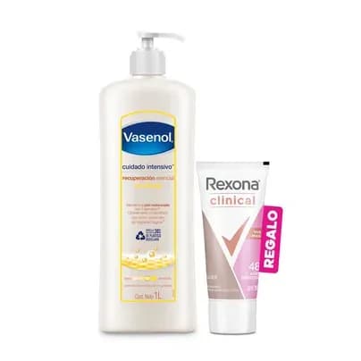 Crema Corporal Vasenol Humectación total x 1L