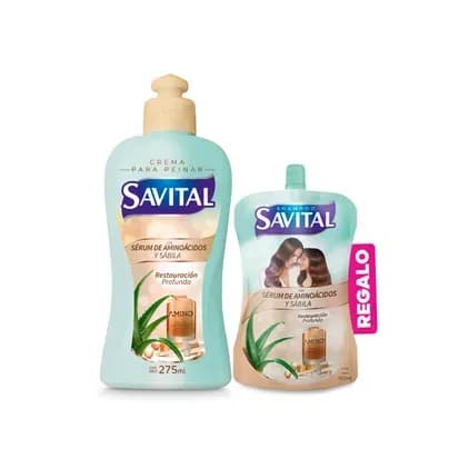 Crema para Peinar Savital Aminoácidos x275ml