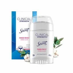 Desodorante Antitraspirante Secret Clínico en crema x 45g-0