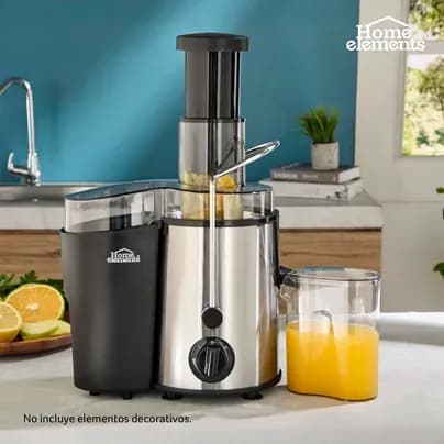 Extractor de jugos Home Elements