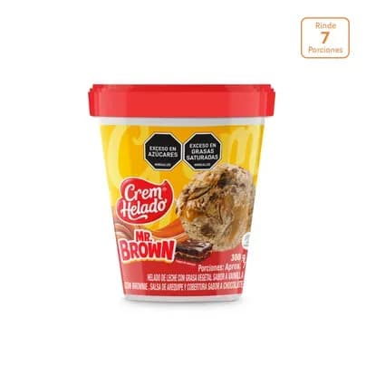 Medio Litro Cremhelado Mr.Brown x 300g