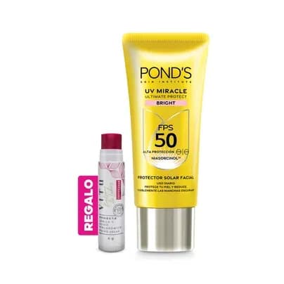 Protector Solar Facial Ponds Bright Fps 50 x 40g