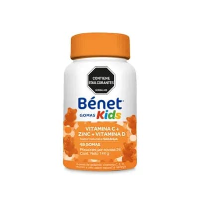 Gomas BENET Kids VitaminaC x 48 unidades x 144g