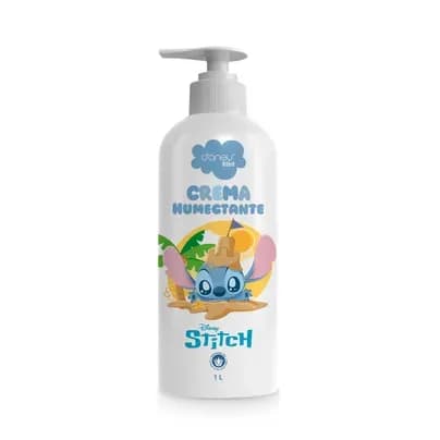 Crema Corporal Humectante Stitch de Disney x 1L Azul