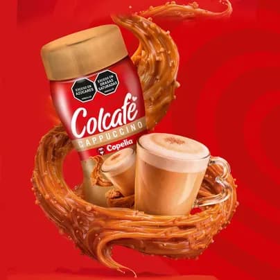 Tarro Cappuccino Colcafé Copelia x 144g