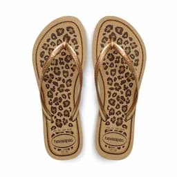 Havaianas Sandalias Slim Animals Print Dorado 37_38-0