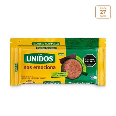 Chocolate Corona edición mundial x 450g x 18 pastillas