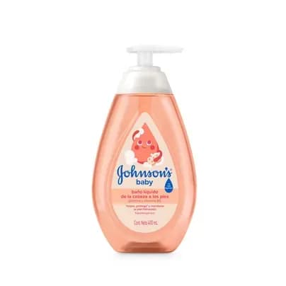 Baño líquido Johnson's® de la cabeza a los pies x 400ml