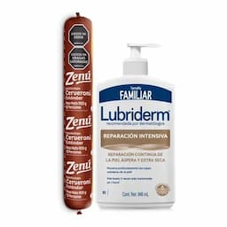 Combo Salchichón Cerveroni x 900g + Crema corporal Lubriderm Reparación Intensiva x 946ml-0