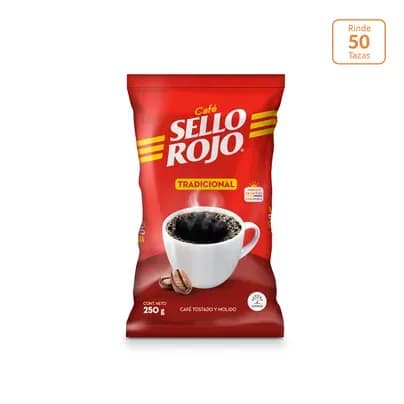 Café Sello Rojo Tipo Fuerte x 250g