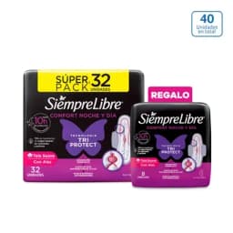 Toalla Siempre Libre® Noche y Día x 32 unds-0