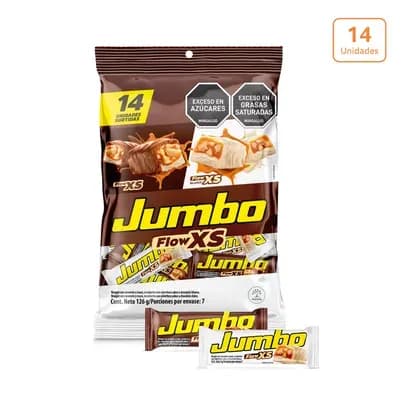 Jumbo Flow XS Surtida x 14 unds x 9gr c/u