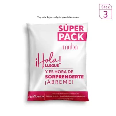 Combo Super pack x3 unidades moda
