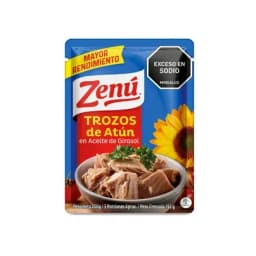 Pouch atún Zenú en aceite girasol x 200g-0