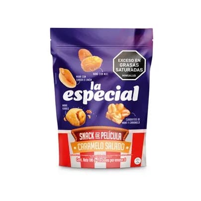 La Especial Snack de Película Caramelo Salado x 180g