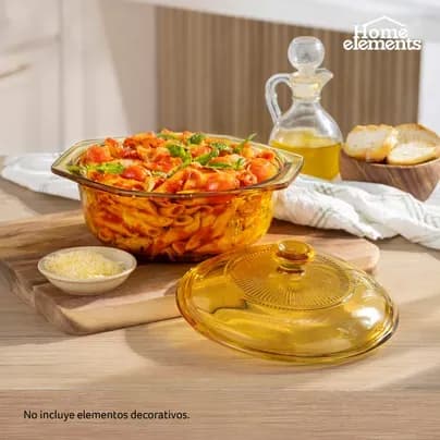 Refractaria De Vidrio 1L Home Elements